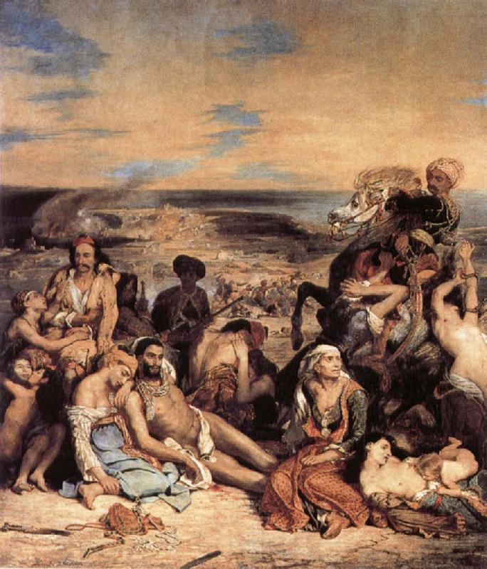 Eugene Delacroix The Massacre on Chios
